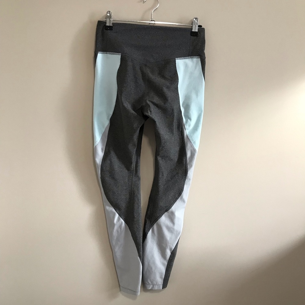 Nike / One Legend Pant / Heather Gray light blue Legging / Ladies Small - Picture 6 of 11